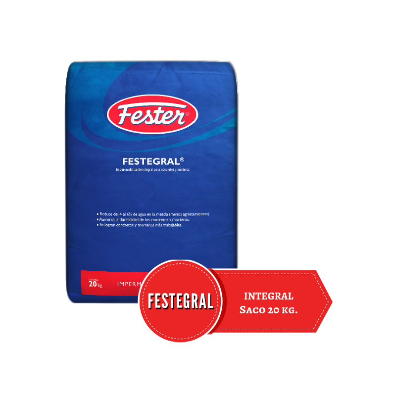 Saco de impermeabilizante cementoso FESTEGRAL
