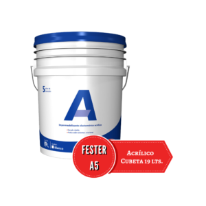 Cubeta 19 lt Fester A5 Rojo