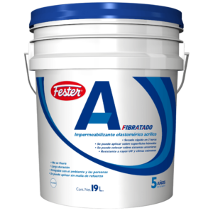 Fester A5 Blanco Fibratado acrilico