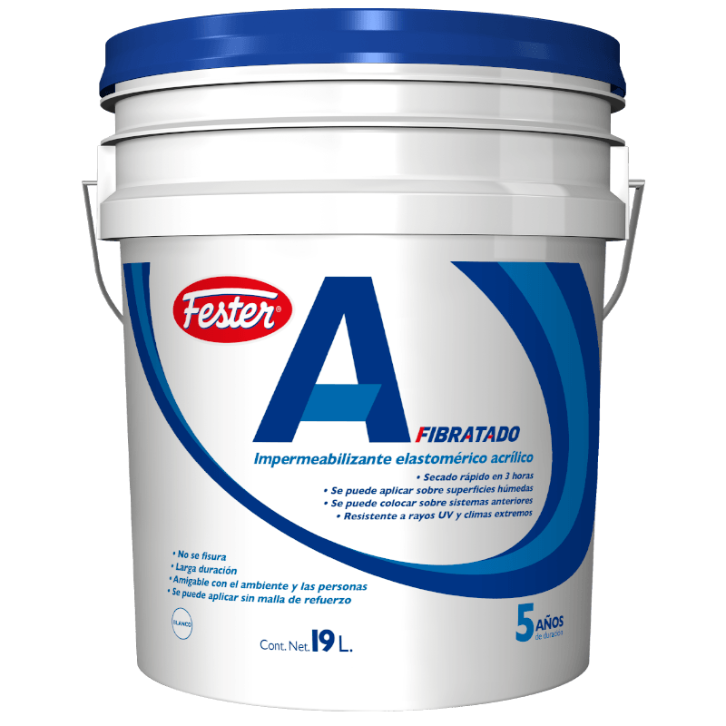 Fester A5 Blanco Fibratado acrilico