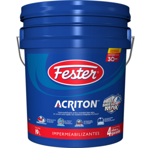 Acriton 4 años Rojo Cubeta