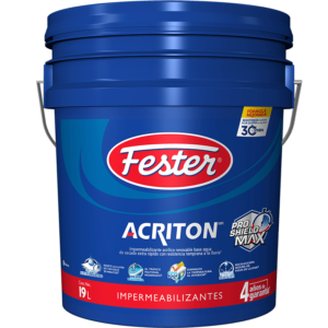 Acriton 4 años Blanco Cubeta